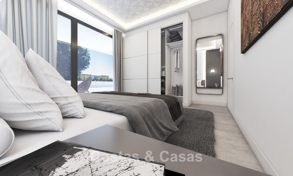 Project with designer luxury villa, for sale in one of the most sought after areas in Fuengirola, Costa del Sol 776739