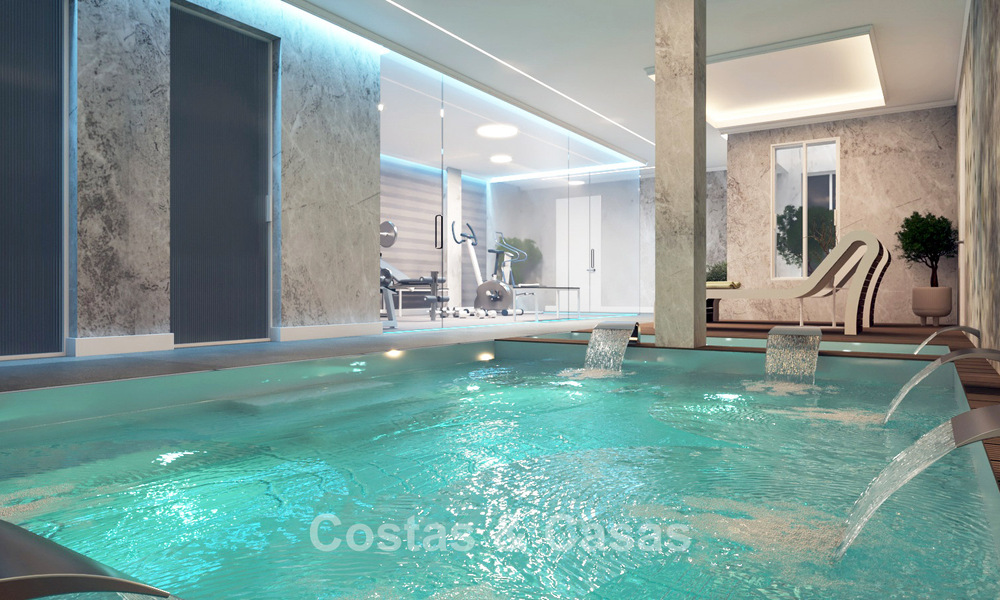 Project with designer luxury villa, for sale in one of the most sought after areas in Fuengirola, Costa del Sol 776744