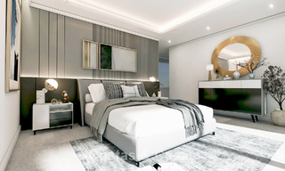 Project with designer luxury villa, for sale in one of the most sought after areas in Fuengirola, Costa del Sol 776749 