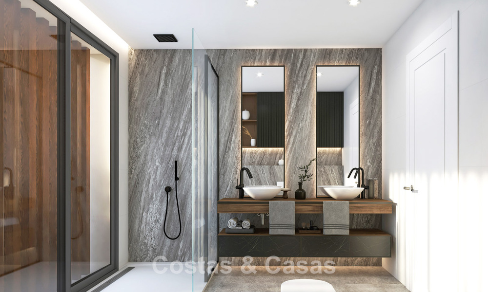 Project with designer luxury villa, for sale in one of the most sought after areas in Fuengirola, Costa del Sol 776750