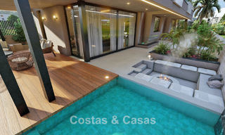 Project with designer luxury villa, for sale in one of the most sought after areas in Fuengirola, Costa del Sol 776758 