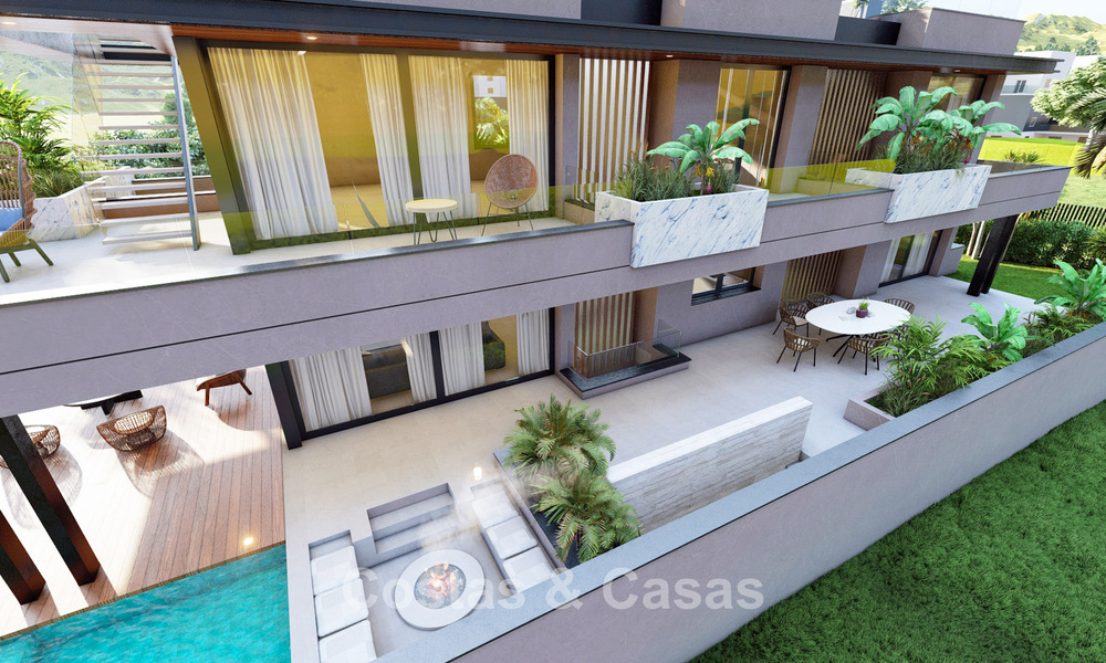 Project with designer luxury villa, for sale in one of the most sought after areas in Fuengirola, Costa del Sol 776759