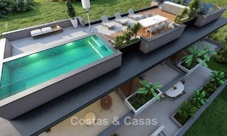 Project with designer luxury villa, for sale in one of the most sought after areas in Fuengirola, Costa del Sol 776761 