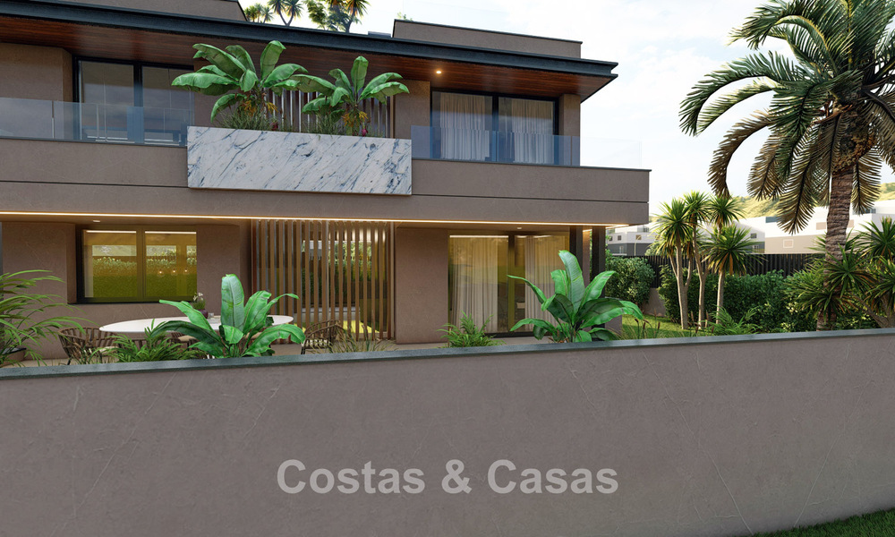 Project with designer luxury villa, for sale in one of the most sought after areas in Fuengirola, Costa del Sol 776762