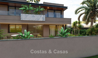 Project with designer luxury villa, for sale in one of the most sought after areas in Fuengirola, Costa del Sol 776762 