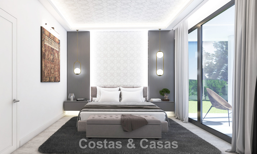 Project with designer luxury villa, for sale in one of the most sought after areas in Fuengirola, Costa del Sol 776765