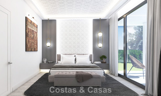 Project with designer luxury villa, for sale in one of the most sought after areas in Fuengirola, Costa del Sol 776765 