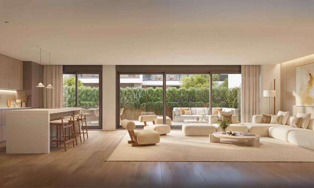 Stylish new build apartments for sale within walking distance to all amenities and the beach in Nueva Andalucia, Marbella 776784