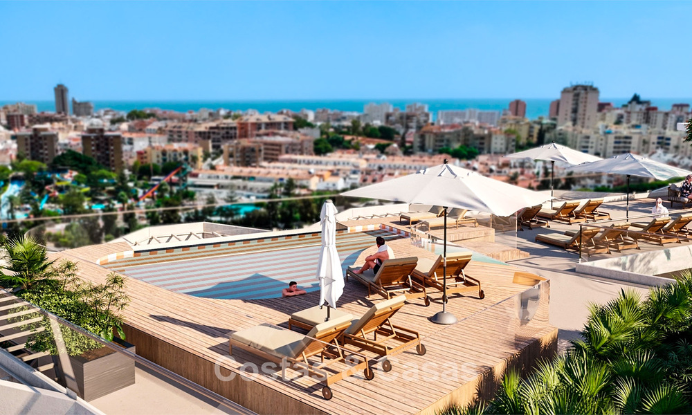 New to the market. Stylish boutique apartments for sale just a stone's throw from all amenities in Mijas Costa, Costa del Sol 776806