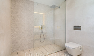 Modern, semi-detached villa with sea views for sale in a luxury resort in Mijas Costa, Costa del Sol 776835 