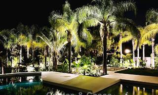 Renovated modern luxury villa for sale in a prestigious residential area in Marbella East 777040 