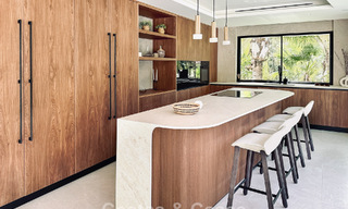 Renovated modern luxury villa for sale in a prestigious residential area in Marbella East 777041 