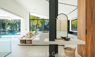 Renovated modern luxury villa for sale in a prestigious residential area in Marbella East 777056 