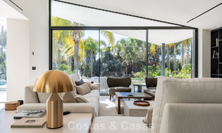 Renovated modern luxury villa for sale in a prestigious residential area in Marbella East 777057 