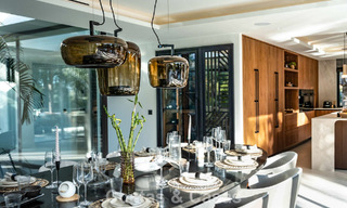 Renovated modern luxury villa for sale in a prestigious residential area in Marbella East 777060 