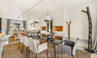 Exclusive, spacious duplex penthouse for sale, with private pool and sea view, close to the beach in Puerto Banus, Marbella 776958 