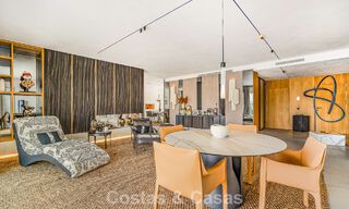 Exclusive, spacious duplex penthouse for sale, with private pool and sea view, close to the beach in Puerto Banus, Marbella 776961 