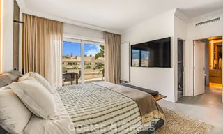 Exclusive, spacious duplex penthouse for sale, with private pool and sea view, close to the beach in Puerto Banus, Marbella 776964 
