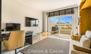 Exclusive, spacious duplex penthouse for sale, with private pool and sea view, close to the beach in Puerto Banus, Marbella 776972 