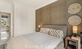 Exclusive, spacious duplex penthouse for sale, with private pool and sea view, close to the beach in Puerto Banus, Marbella 776977 
