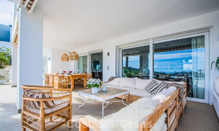Contemporary Mediterranean luxury villa with panoramic mountain and sea views for sale in East Marbella 776840 