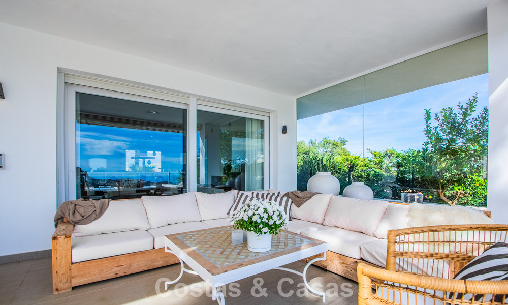 Contemporary Mediterranean luxury villa with panoramic mountain and sea views for sale in East Marbella 776846