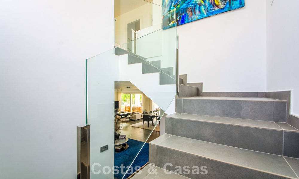 Contemporary Mediterranean luxury villa with panoramic mountain and sea views for sale in East Marbella 776867