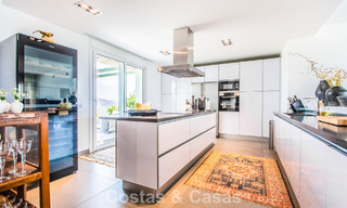 Contemporary Mediterranean luxury villa with panoramic mountain and sea views for sale in East Marbella 776883 