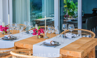 Contemporary Mediterranean luxury villa with panoramic mountain and sea views for sale in East Marbella 776895 