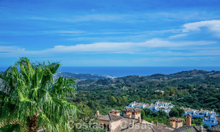Contemporary Mediterranean luxury villa with panoramic mountain and sea views for sale in East Marbella 776901 