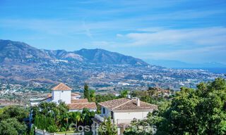 Contemporary Mediterranean luxury villa with panoramic mountain and sea views for sale in East Marbella 776903 
