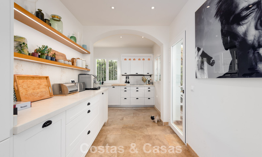 Spanish hacienda style villa with spectacular views for sale in a natural setting east of Marbella centre 776909