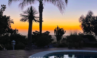 Spanish hacienda style villa with spectacular views for sale in a natural setting east of Marbella centre 776914 
