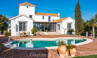 Spanish hacienda style villa with spectacular views for sale in a natural setting east of Marbella centre 776926 