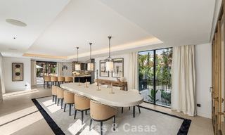Contemporary Andalusian luxury villa for sale surrounded by golf courses in Nueva Andalucia, Marbella 776935 