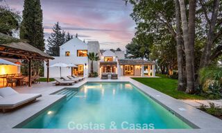 Contemporary Andalusian luxury villa for sale surrounded by golf courses in Nueva Andalucia, Marbella 776937 
