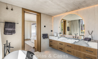 Contemporary Andalusian luxury villa for sale surrounded by golf courses in Nueva Andalucia, Marbella 776945 