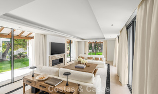 Contemporary Andalusian luxury villa for sale surrounded by golf courses in Nueva Andalucia, Marbella 776947 