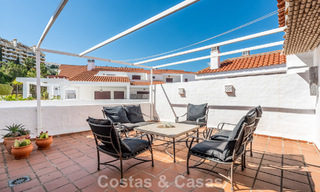 Duplex Penthouse for sale within walking distance to all amenities and Puerto Banus in Nueva Andalucia, Marbella 777344 