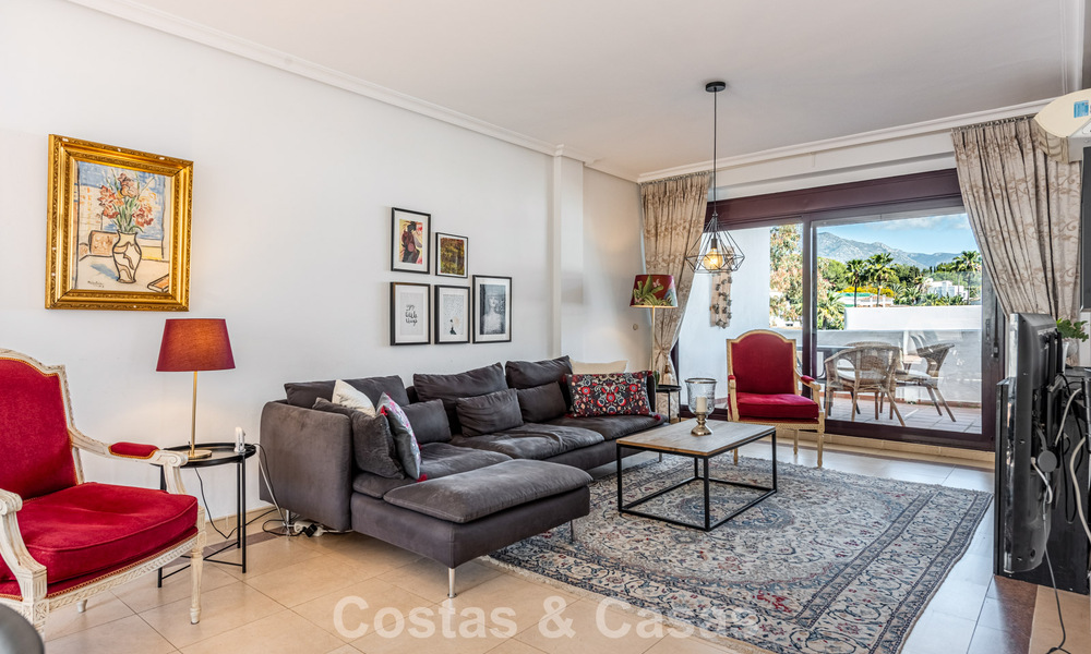Duplex Penthouse for sale within walking distance to all amenities and Puerto Banus in Nueva Andalucia, Marbella 777355