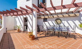Duplex Penthouse for sale within walking distance to all amenities and Puerto Banus in Nueva Andalucia, Marbella 777368 