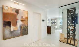 Move-in ready duplex penthouse for sale in a 24-hour security urbanization on Marbella’s Golden Mile 777107 