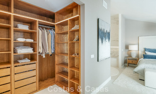 Move-in ready duplex penthouse for sale in a 24-hour security urbanization on Marbella’s Golden Mile 777112 