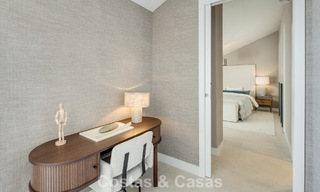Move-in ready duplex penthouse for sale in a 24-hour security urbanization on Marbella’s Golden Mile 777120 