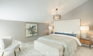 Move-in ready duplex penthouse for sale in a 24-hour security urbanization on Marbella’s Golden Mile 777122 