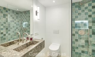 Move-in ready duplex penthouse for sale in a 24-hour security urbanization on Marbella’s Golden Mile 777124 