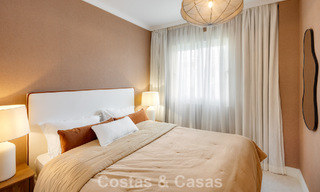 Move-in ready duplex penthouse for sale in a 24-hour security urbanization on Marbella’s Golden Mile 777126 