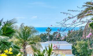 Spacious 4 bedroom family villa with sea views for sale in a sought-after residential area in Marbella East 777243 
