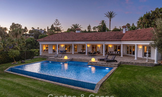 Spacious 4 bedroom family villa with sea views for sale in a sought-after residential area in Marbella East 777246 