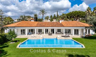Spacious 4 bedroom family villa with sea views for sale in a sought-after residential area in Marbella East 777247 